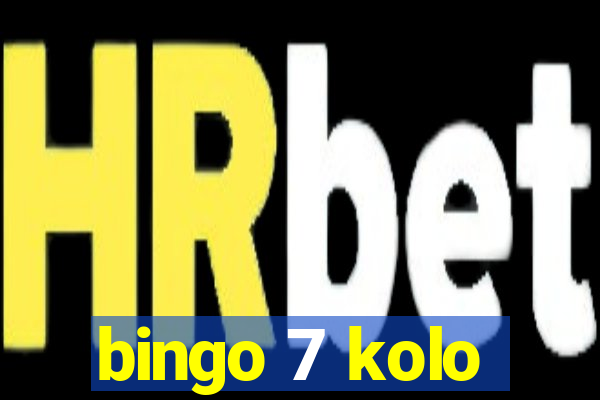 bingo 7 kolo