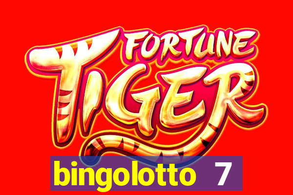 bingolotto 7 januari 2023