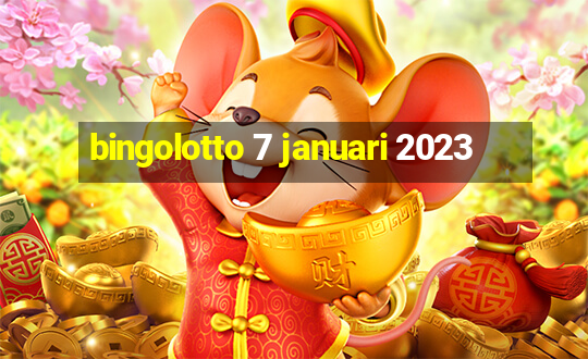 bingolotto 7 januari 2023