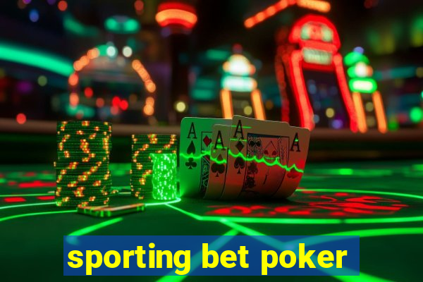 sporting bet poker