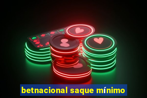 betnacional saque mínimo