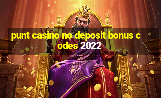 punt casino no deposit bonus codes 2022