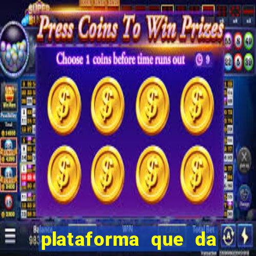 plataforma que da bonus sem depósito