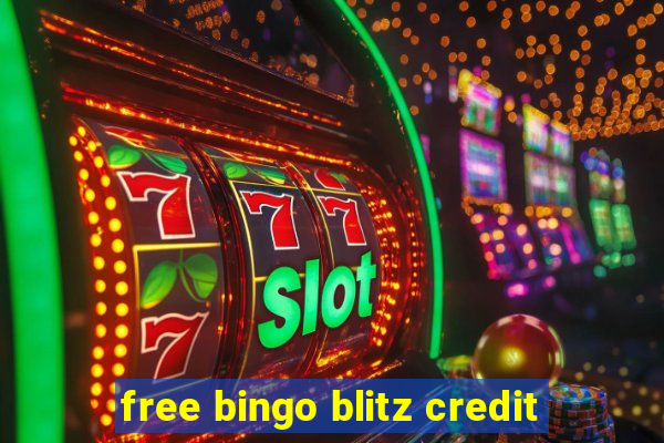 free bingo blitz credit