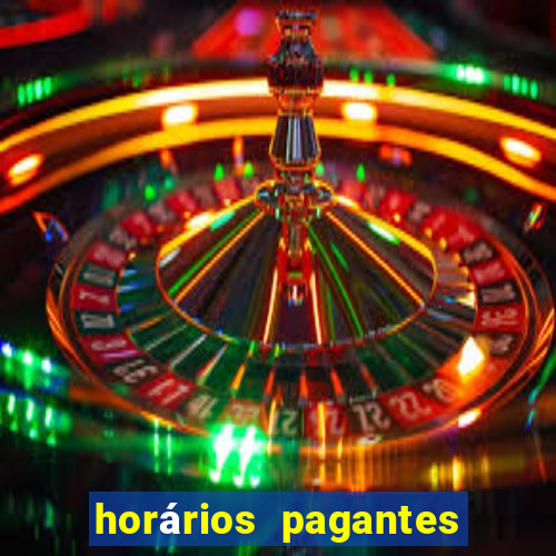 horários pagantes do fortune tiger