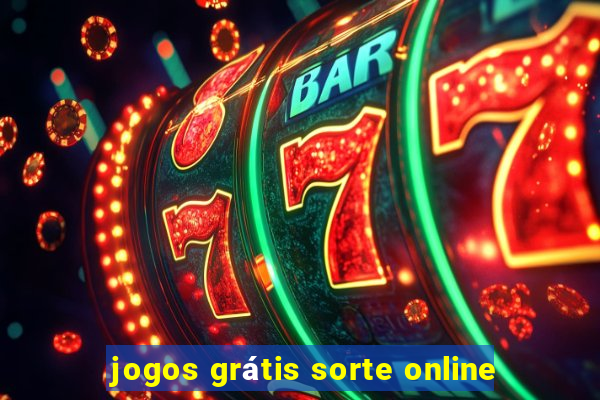 jogos grátis sorte online