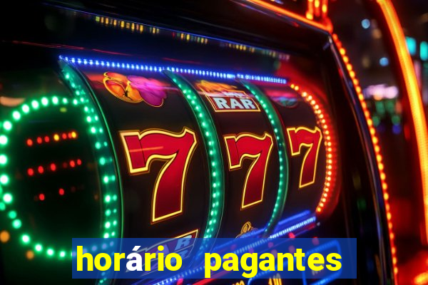 horário pagantes fortune tiger