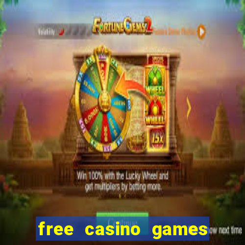 free casino games and slots