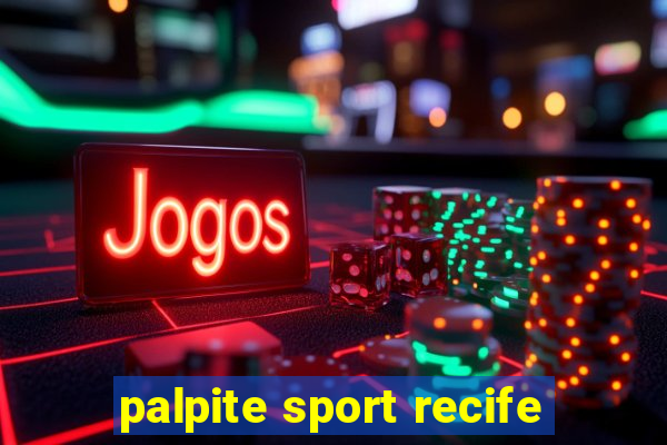 palpite sport recife