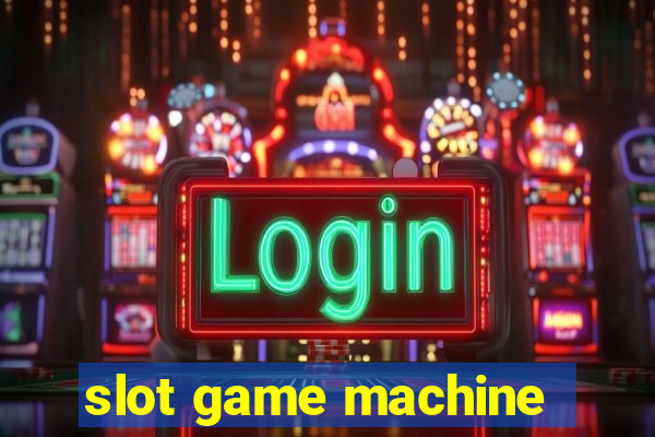 slot game machine