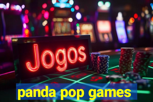 panda pop games