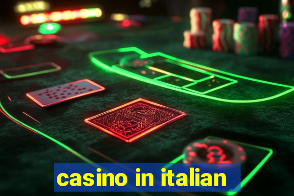 casino in italian