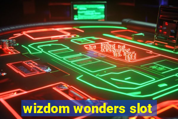 wizdom wonders slot