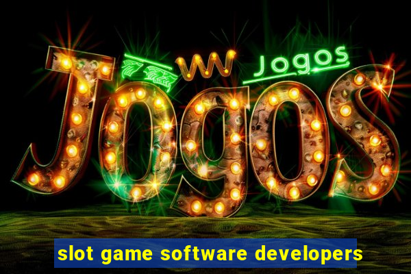 slot game software developers