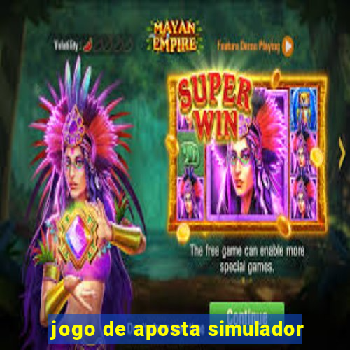 jogo de aposta simulador