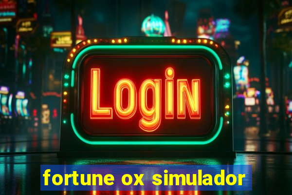 fortune ox simulador