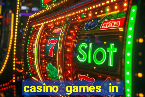 casino games in las vegas