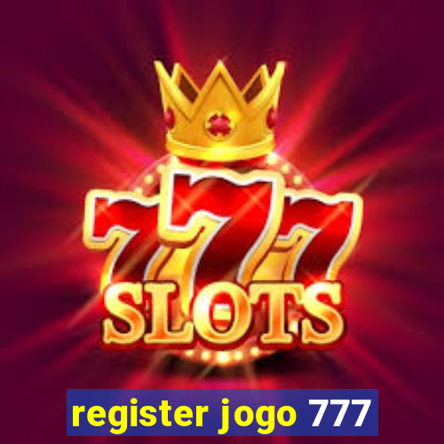 register jogo 777