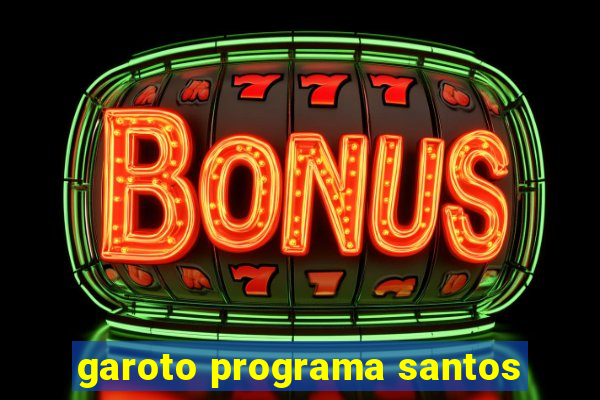 garoto programa santos