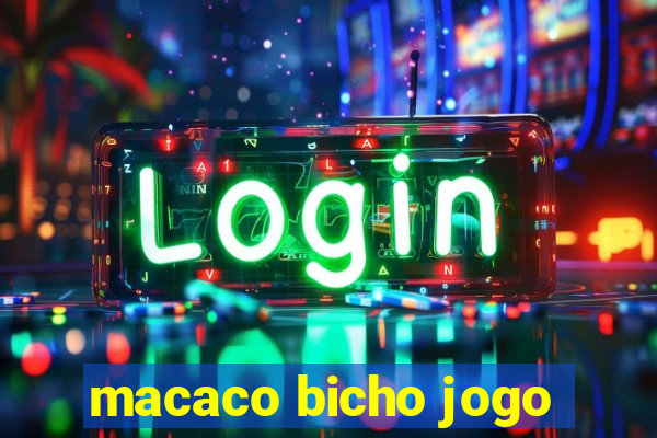 macaco bicho jogo