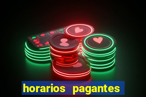 horarios pagantes pg slots