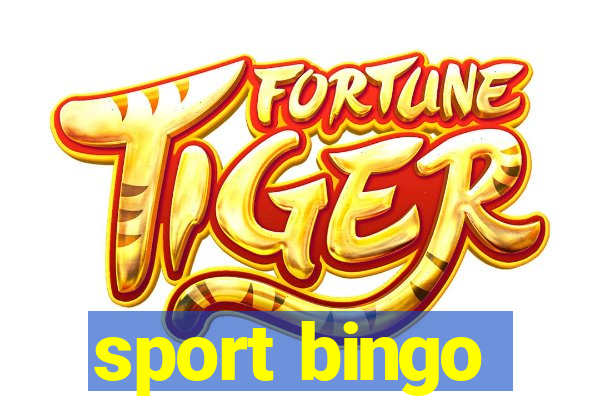 sport bingo