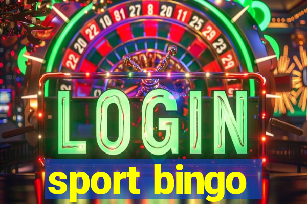 sport bingo