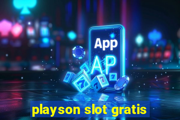 playson slot gratis