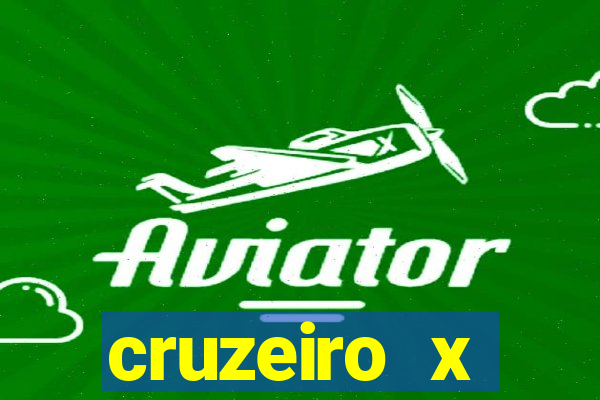 cruzeiro x fortaleza palpite