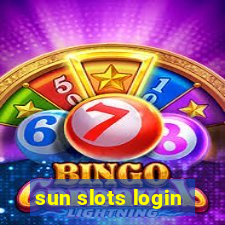 sun slots login