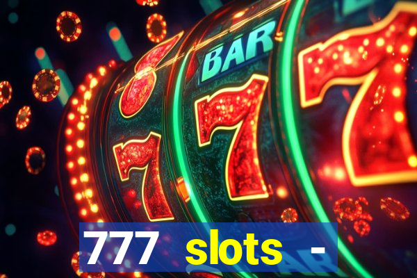 777 slots - reclame aqui