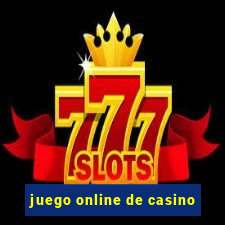 juego online de casino