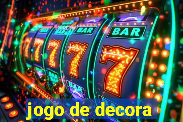 jogo de decora