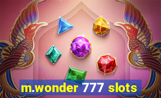 m.wonder 777 slots