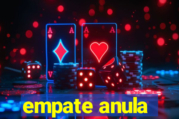 empate anula