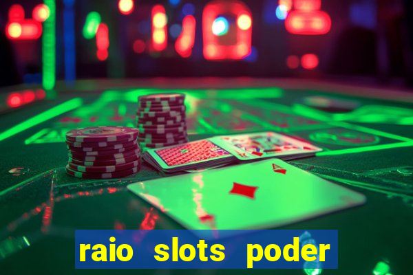 raio slots poder de zeus