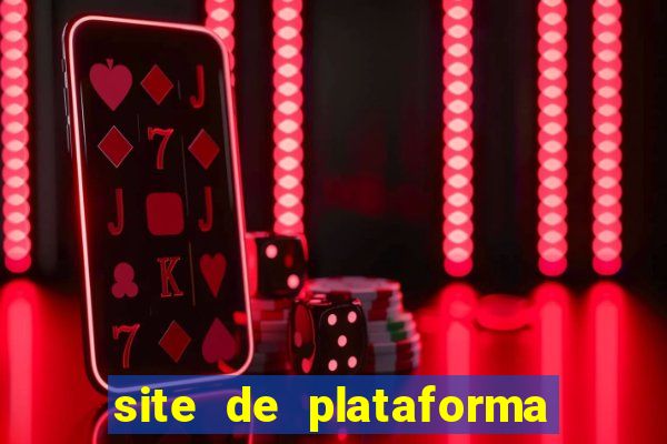 site de plataforma de jogos