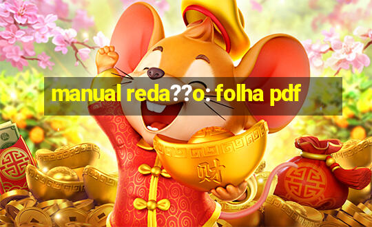 manual reda??o: folha pdf