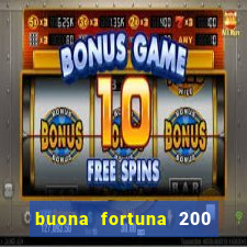 buona fortuna 200 fios casal