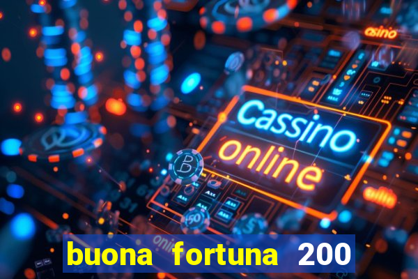 buona fortuna 200 fios casal