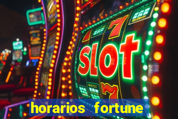 horarios fortune tiger madrugada