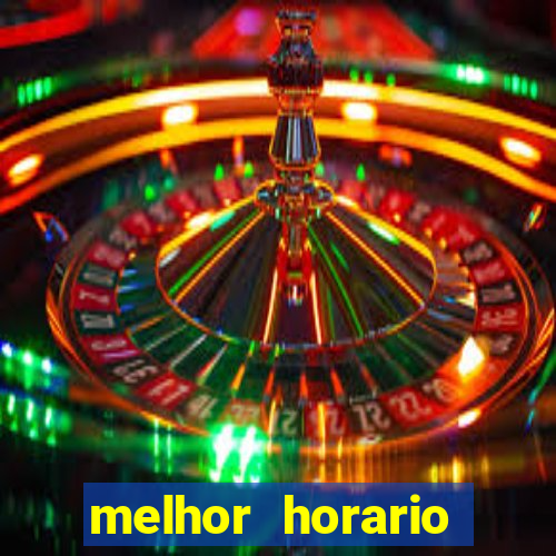 melhor horario fortune rabbit