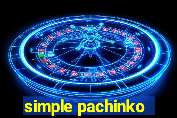 simple pachinko