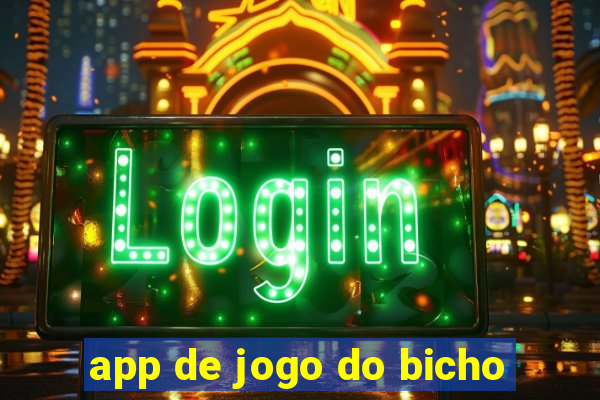 app de jogo do bicho