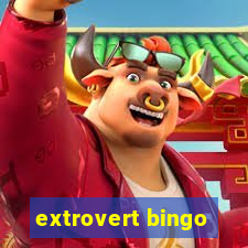 extrovert bingo