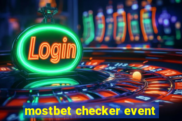 mostbet checker event