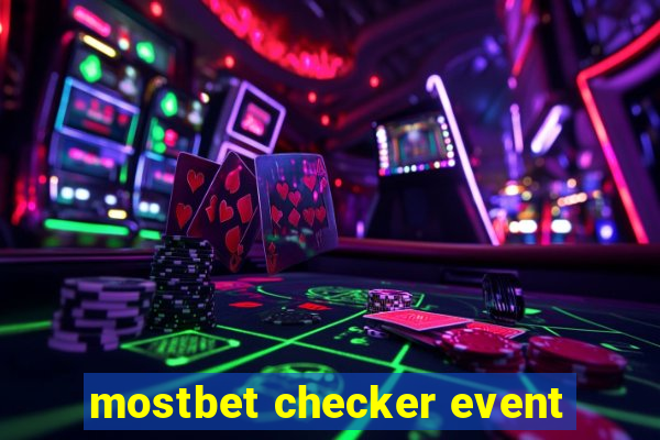 mostbet checker event