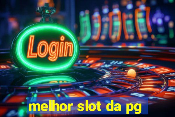 melhor slot da pg