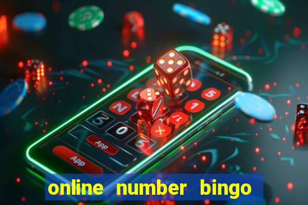 online number bingo card maker