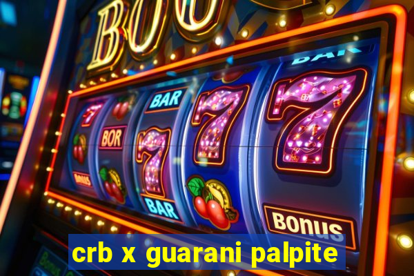 crb x guarani palpite